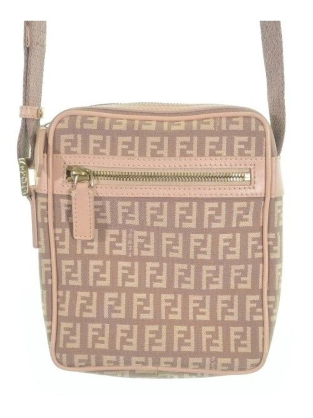 Fendi Zucchino Pattern Shoulder Bag